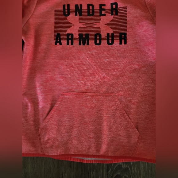 Under Armour Orange pull over - Picture 6 of 10